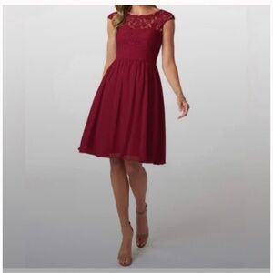 Azazie Cabernet Shivani, NWT